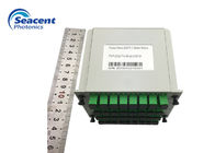 Fiber Optic SC APC Cassette PLC Splitter 2x32 Insertion Type