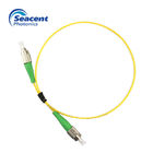 Simplex 1 Meter FC FC Patch Cord , Singlemode Fiber Optic Jumper Cables SM9/125 G657A