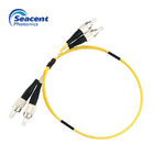 Duplex Patch Cord Single Mode 0.5m 0.9mm With ST SC LC FC Connector Type