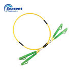 Duplex Single Mode Fiber Optic Patch Cord LC To LC High Temperature Resistant