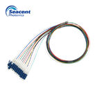 UPC LC Fiber Pigtail 12 Color Beam For Optical Transmission System