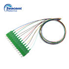 SC APC Fiber Pigtails 12 Color Beam 0.5m For Optical Fiber Sensing System