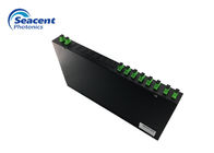 2x8 Rack Mount PLC Splitter 1260-1650 nm Wavelength Excellent Performance