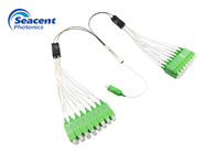 High Stability 2x8 Micro Fiber Optic PLC Splitter With Compact Design