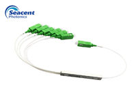1x6 Plc Fiber Optic Splitter / Fiber Optic Audio Cable Splitter