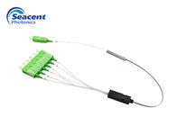 Fiber To The Home Branch Type 1x6 Fiber Optic PLC Splitter