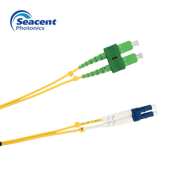 Single Mode Duplex Fiber Optic Pigtail With FC / SC / LC / ST Connector
