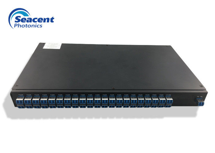 2x32 0.9mm Rack Mount PLC Splitter Tray Type With SC/APC Connector