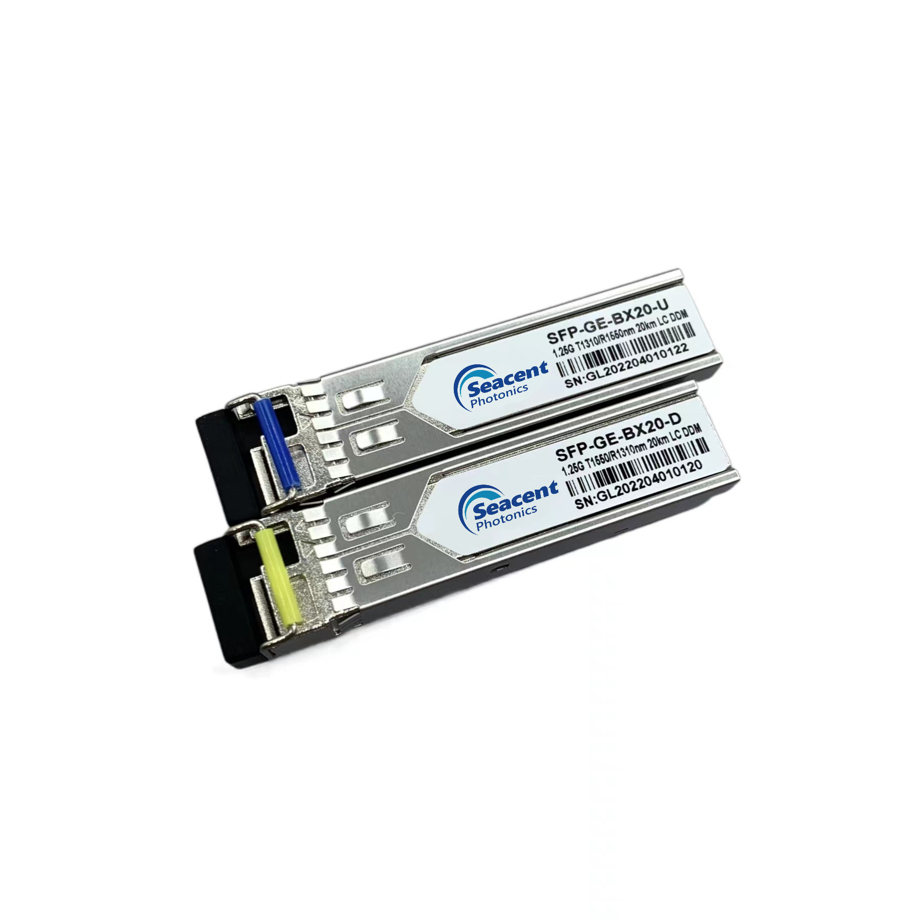 20Km SFP Transceiver Module 1.25Gb/s BiDi Single LC/SC SMF 1310nm Tx