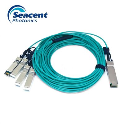 40G QSFP+ to 4x10G SFP+ AOC Multi-Mode Active Optical Cables