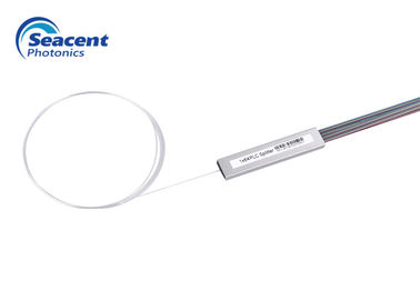 1x64 Bare Fiber Optical Plc Splitter Low Insertion Loss With Even Ratior