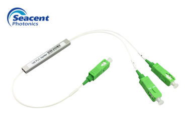 Micro Type 1x2 Fiber Optic Splitter PLC Splitter For Passive Optical Network