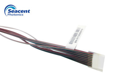 UPC APC Polishing Angle Optical Fiber Array 128 CH Quartz Glass / Borosilicate / Silicon Material