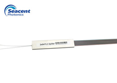 2x64 Fiber Optic PLC Splitter Bare Device Low Polarization Dependent Loss