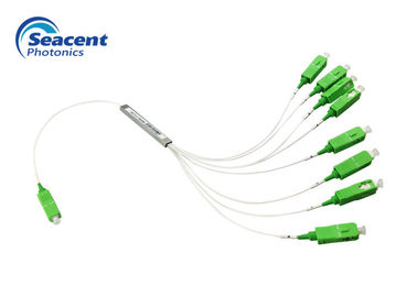 Passive Optical PLC Splitter Network PLC Fiber Splitter 1X6 1x8 Micro Type