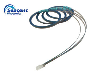 Multi Channel Optical Fiber Array Quartz Glass Material For Micro Optics Modules