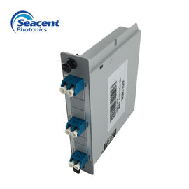 6 CH 200G  DWDM Mux Demux Plug - In Type Good Channel-To-Channel Consistency