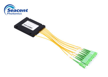 2.00mm 1x8 Fiber PLC Splitter Abs Plastic Splitter For Passive Optical Network