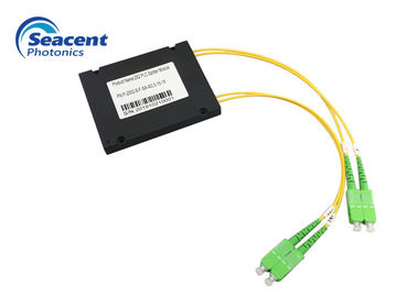 2X2 2.00mm ABS PLC Splitter Module Certified By Telcordia GR.1209 And GR.1221