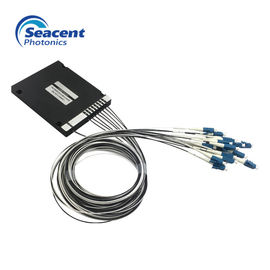 Cassette Type DWDM Mux Demux , 1×8 Multi Channel 200G Fiber Optic DWDM
