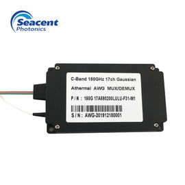 Compact Size O Band Athermal AWG Module 17CH 150GHZ High Uniformity
