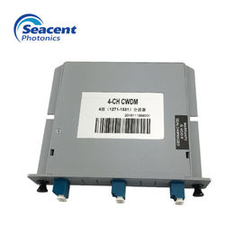 1270~1610nm Passive Cwdm Mux , Fiber Cwdm 4 Channel 3 Year Warranty