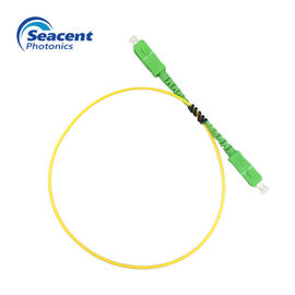 Simplex Single Mode APC SC SC Fiber Patch Cord 0.5m 1.0m 1.5m 2.0m Length