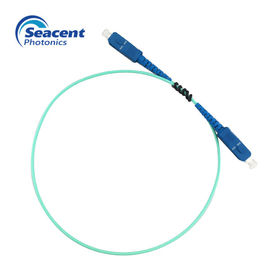 1 Meter Fiber Optic Patch Cord , SC To SC UPC Fiber Jumper Multimode Simplex