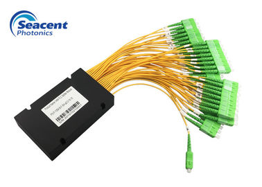 High Stability Cassette Type Splitter 1X32 PLC Splitter For Wired TV Internet
