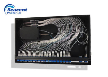 AWG 1U Chassis Optical Multiplexer And Demultiplexer For WDM - PON System