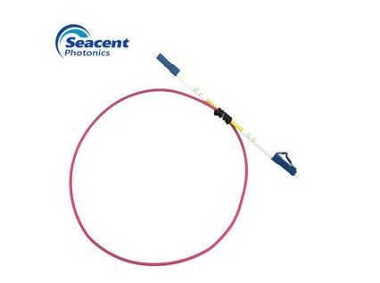 FTTH FTTB Armored Fiber Optic Patch Cord Low Insertion Loss