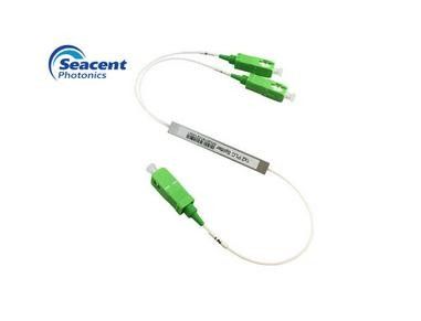 SC APC connector Fiber Optic Splitter 1x2 for FTTB FTTX PON CATV