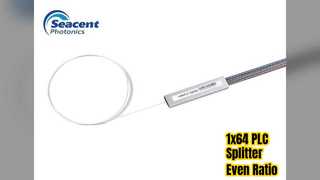 1x64 PLC Splitter Bare Fiber Even Ratio