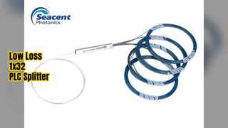 1x32 PLC Splitter Low Loss Fiber Optic Network