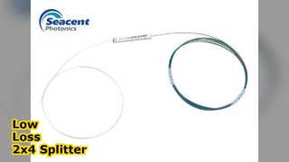 2x4 PLC Splitter Low Loss G657A1 1m Customized